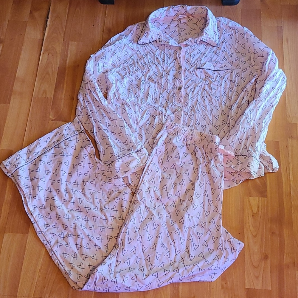 VS Heart Pajama Set